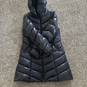 Moncler Shiny blue Puffer Jacket